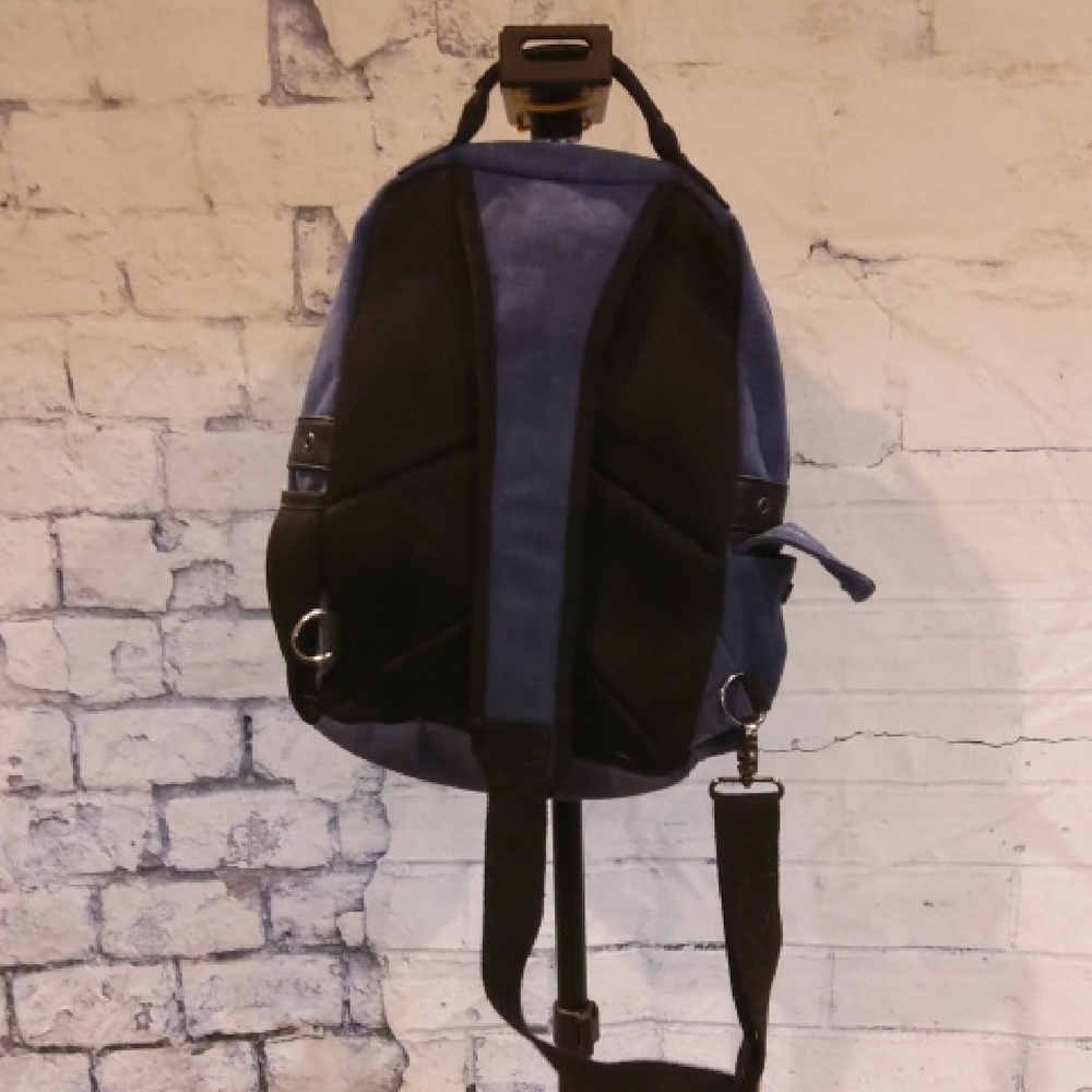 Stylish Black and Blue Cross Shoulder Bag Pack - Picture 2 of 3